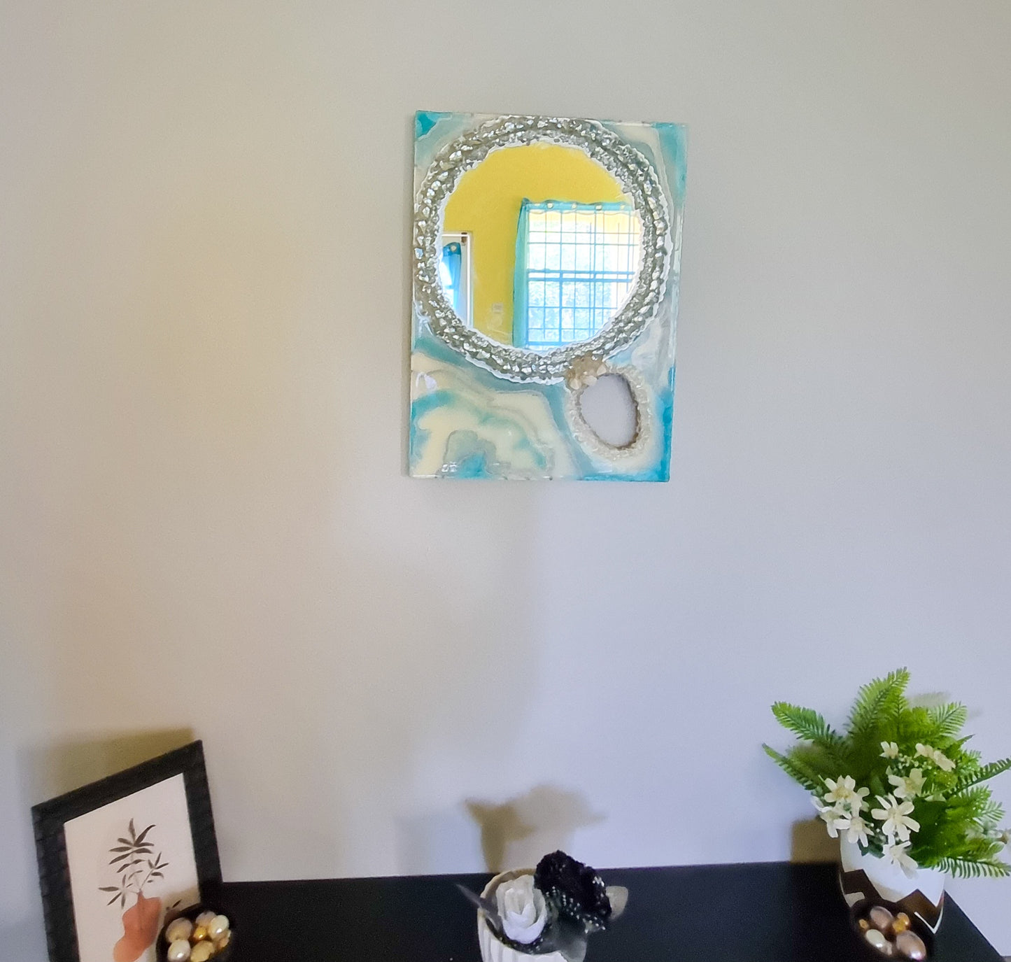 Cut-Out Geode Mirror